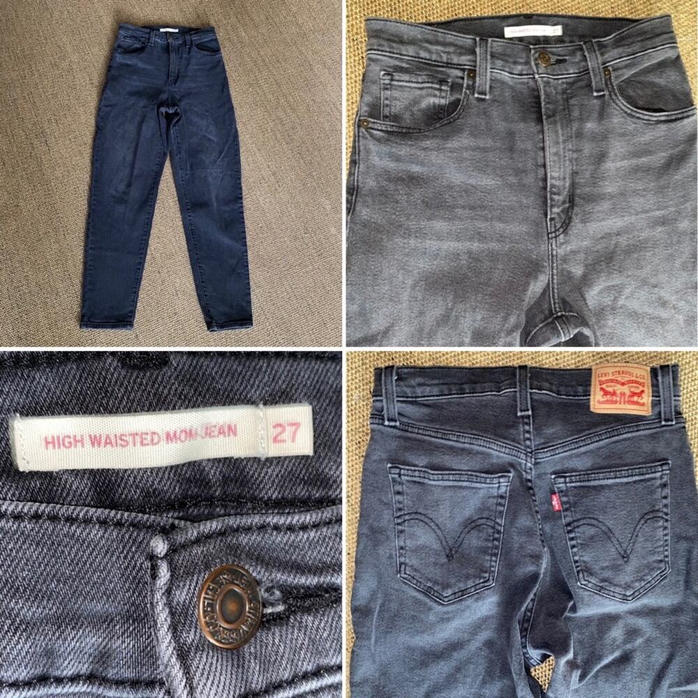 Levi's High Rise Women Jeans - Dark Gray Wash